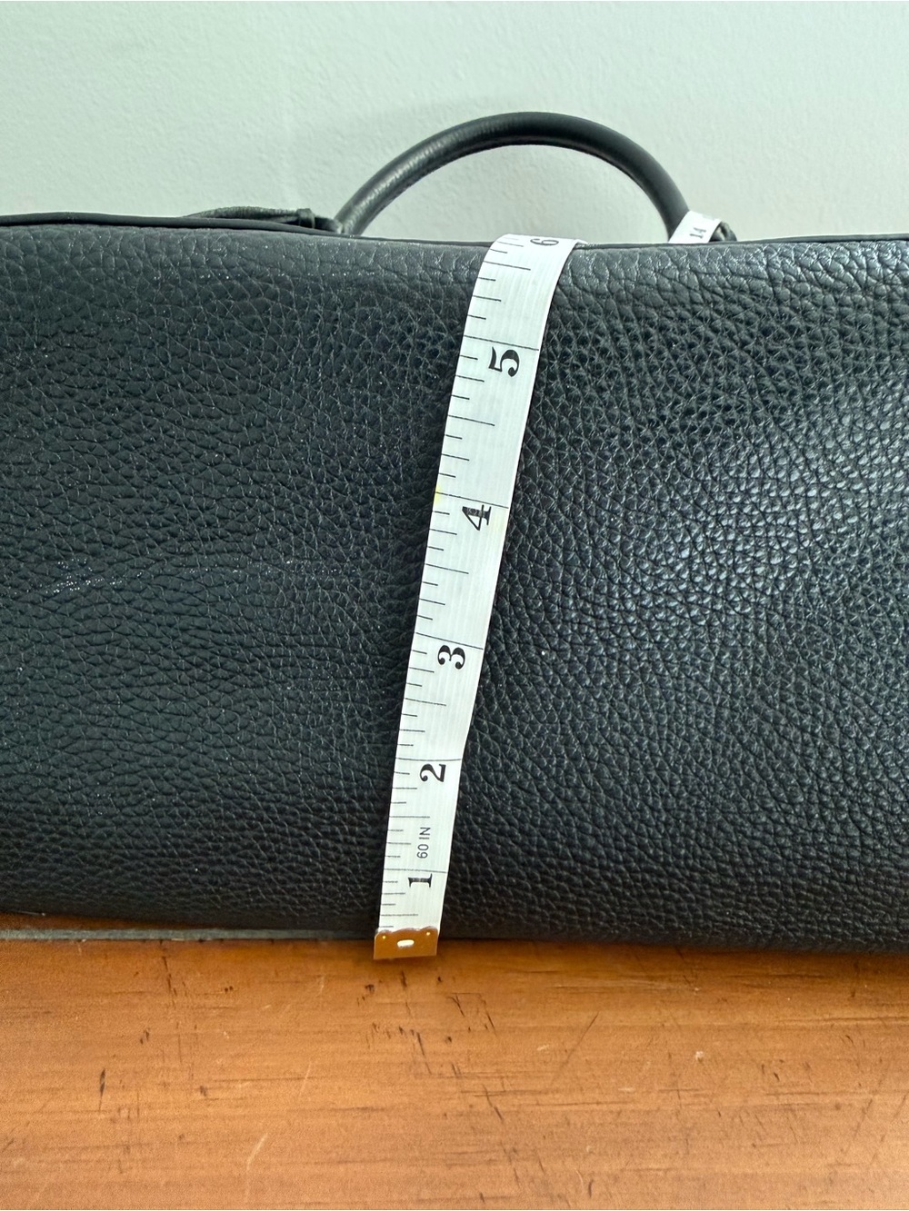 Rebecca Minkoff Black Pebbled Leather Crossbody Satchel - Picture 13 of 15